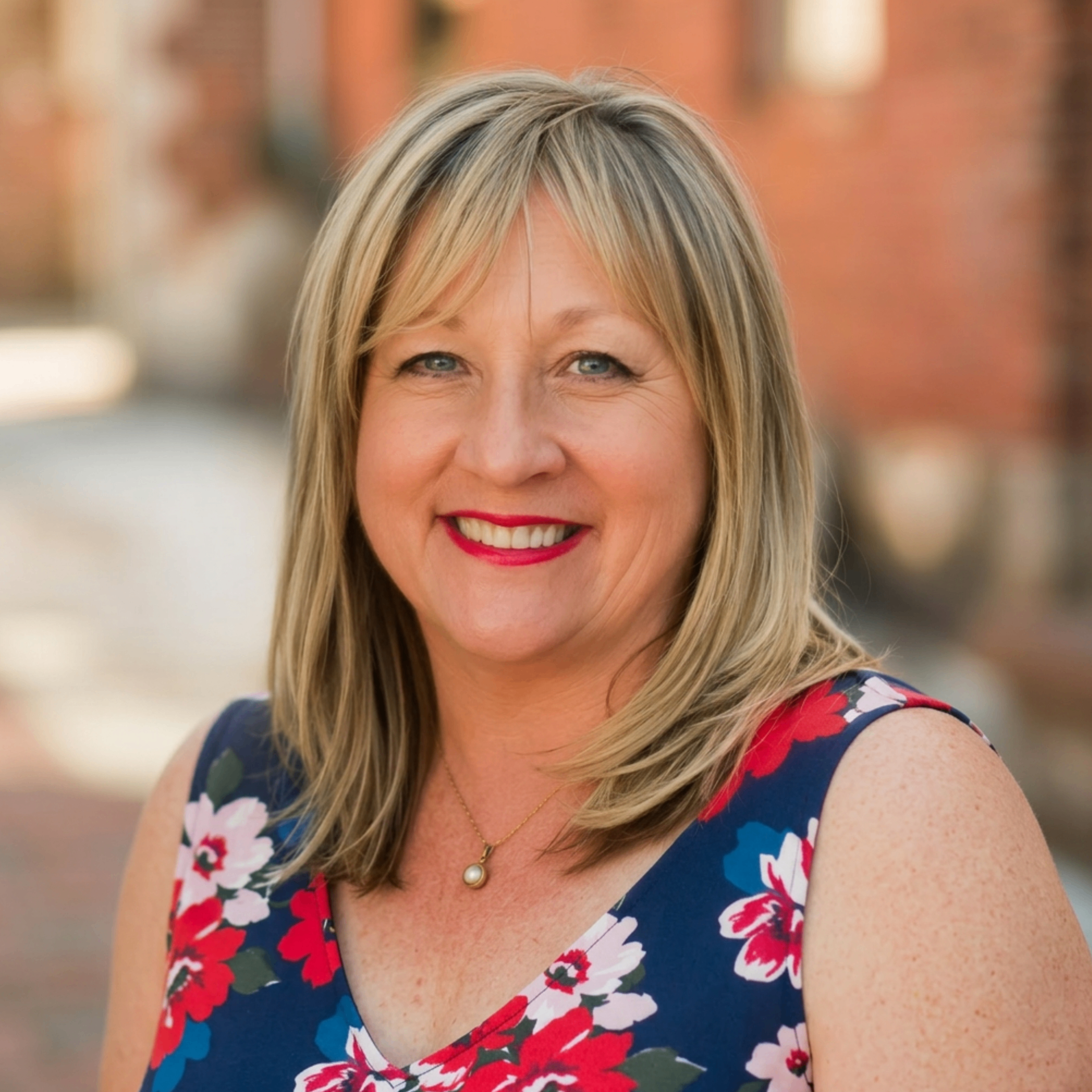 Julie Cannan portrait, warm and approachable
